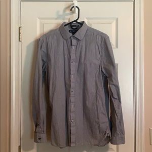 American Eagle Men’s Striped Button Down Medium
